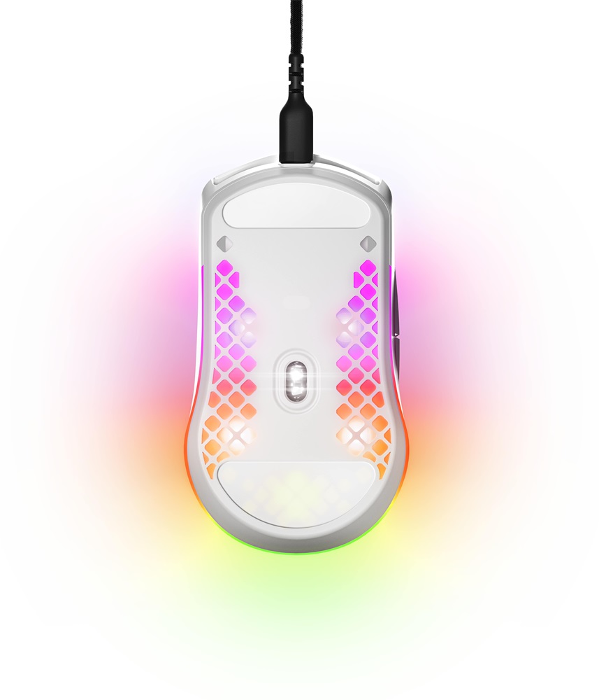 SteelSeries Aerox 3 (2022) Snow fehér optikai gamer egér