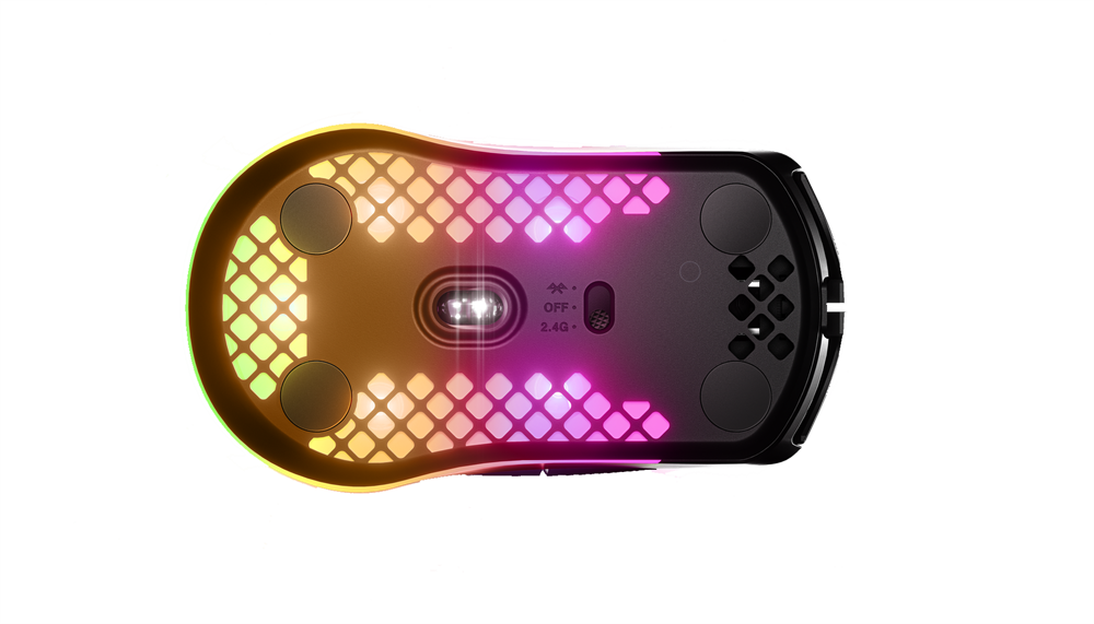 SteelSeries Aerox 3 wireless fekete optikai gamer egér