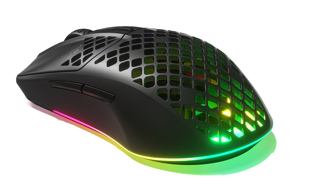 SteelSeries Aerox 3 wireless fekete optikai gamer egér