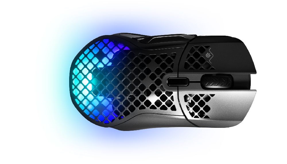 SteelSeries Aerox 5 vezeték nélküli fekete gamer egér