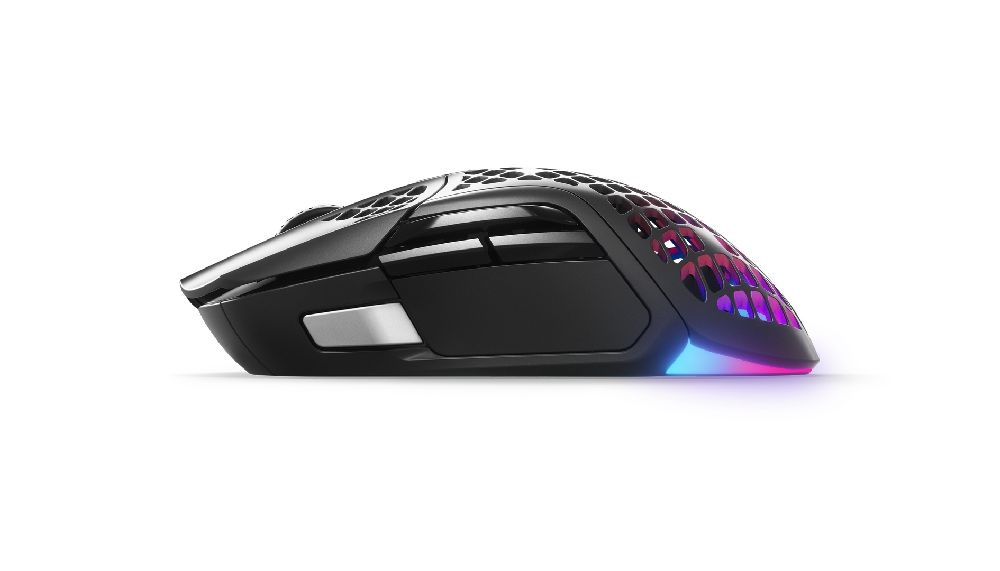 SteelSeries Aerox 5 vezeték nélküli fekete gamer egér