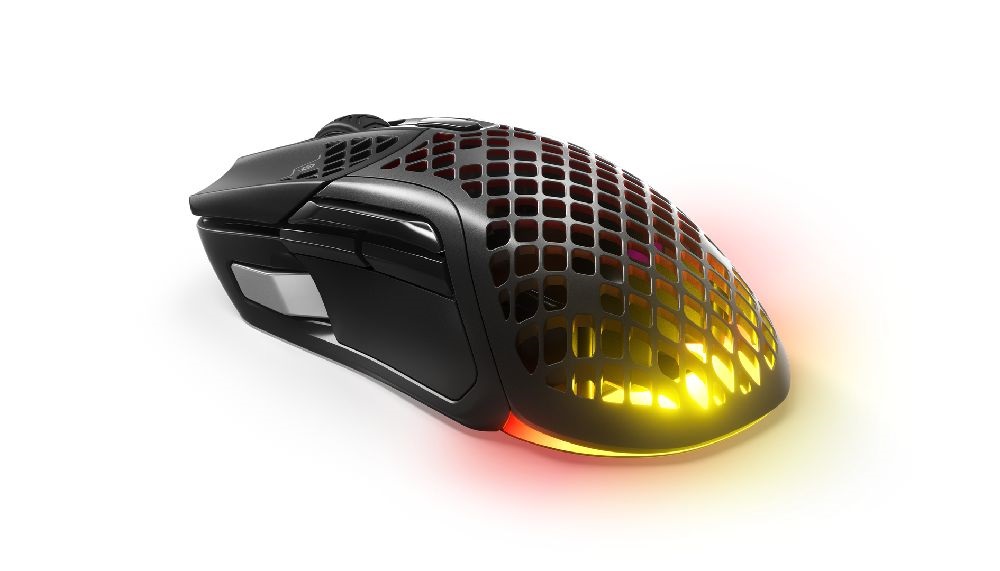 SteelSeries Aerox 5 vezeték nélküli fekete gamer egér