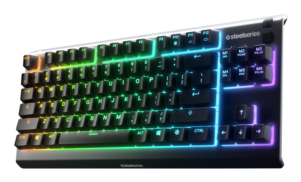 SteelSeries Apex 3 TKL UK fekete gamer billentyűzet