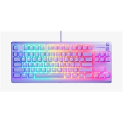 SteelSeries Apex 3 TKL UK lila gamer billentyűzet