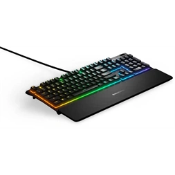 SteelSeries Apex 3 UK fekete gamer billentyűzet