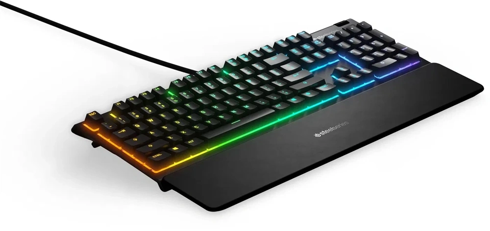 SteelSeries Apex 3 UK fekete gamer billentyűzet