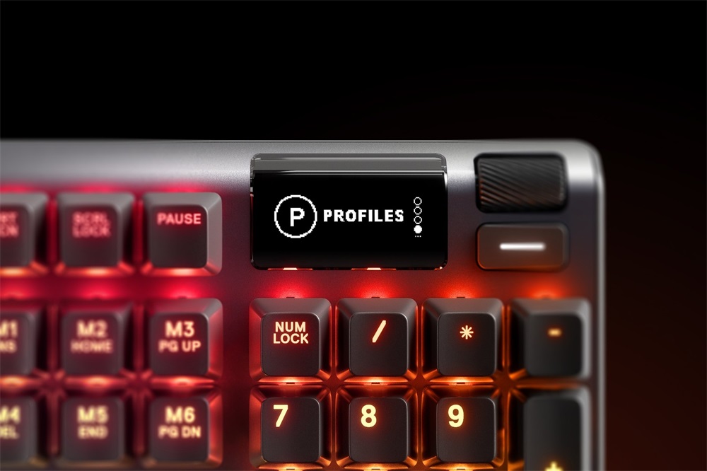 SteelSeries Apex 7 (Brown Switch) UK fekete gamer billentyűzet