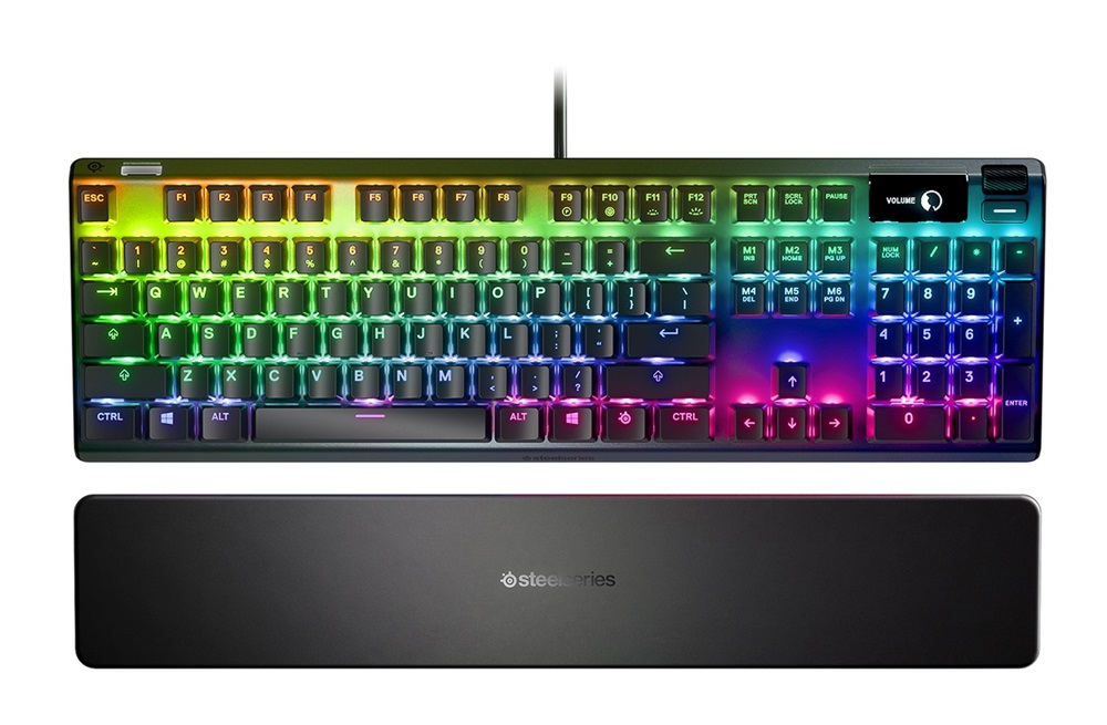 SteelSeries Apex 7 (Brown Switch) UK fekete gamer billentyűzet