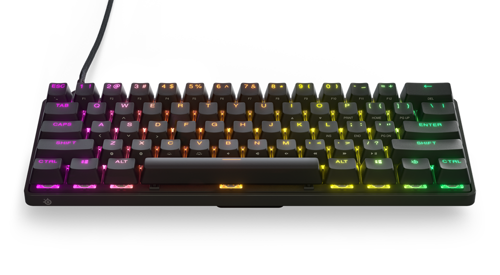 SteelSeries Apex Pro Mini UK fekete gamer billentyűzet