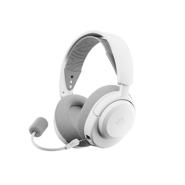 SteelSeries Arctis Nova 3P vezeték nélküli fehér gamer headset