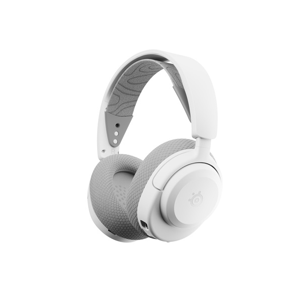 SteelSeries Arctis Nova 3P vezeték nélküli fehér gamer headset
