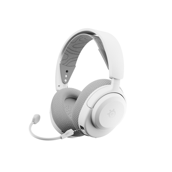SteelSeries Arctis Nova 3P vezeték nélküli fehér gamer headset