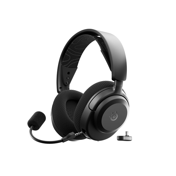 SteelSeries Arctis Nova 3X vezeték nélküli fekete gamer headset