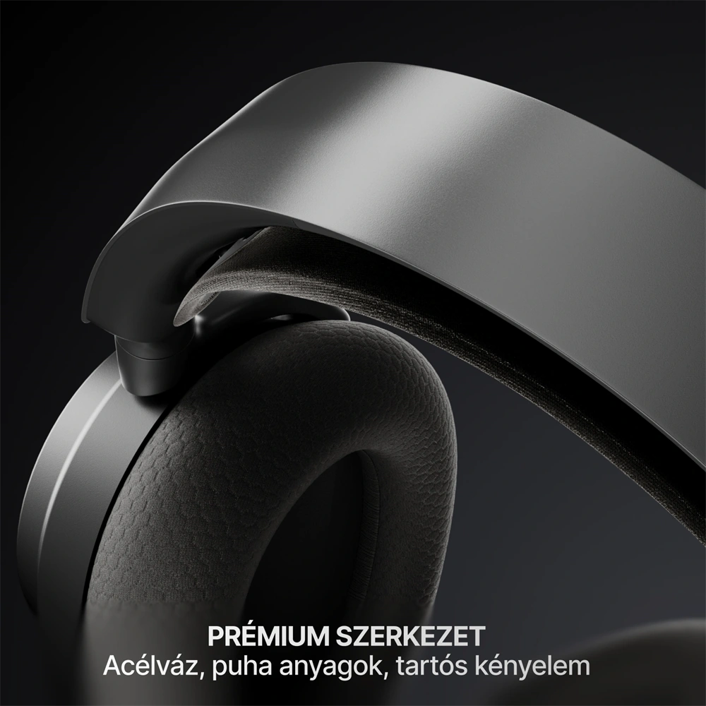 SteelSeries Arctis Nova 7P Gen 2 vezeték nélküli fekete gamer headset