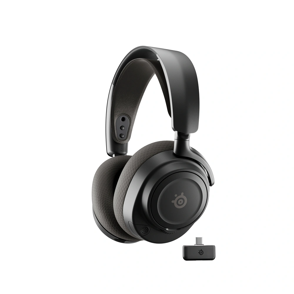 SteelSeries Arctis Nova 7P Gen 2 vezeték nélküli fekete gamer headset