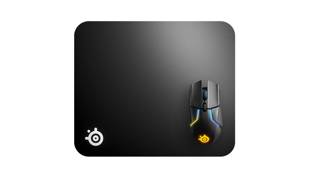 SteelSeries QCK Hard Pad világító gamer egérpad