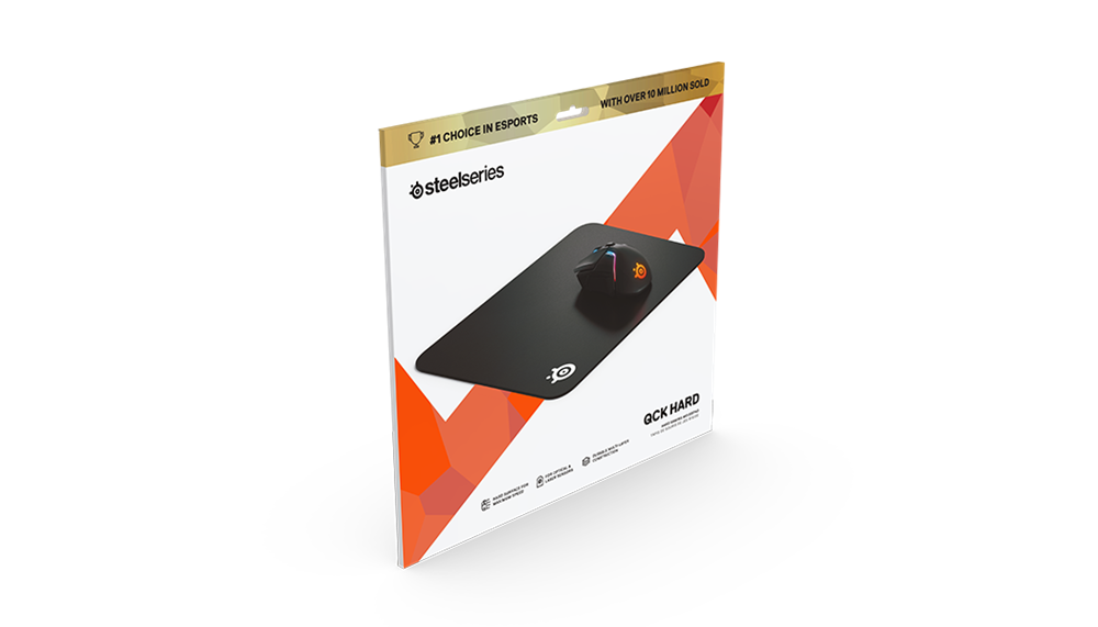 SteelSeries QCK Hard Pad világító gamer egérpad