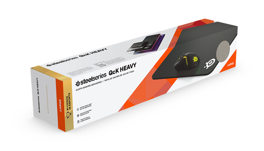 SteelSeries QCK Heavy Large gamer egérpad