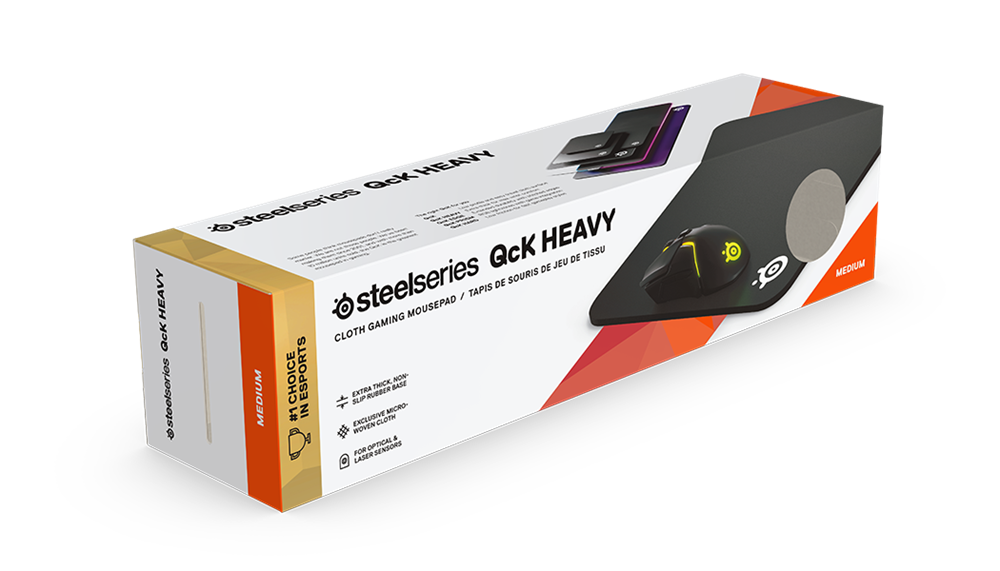 SteelSeries QCK Heavy Medium 2020 Edition gamer egérpad