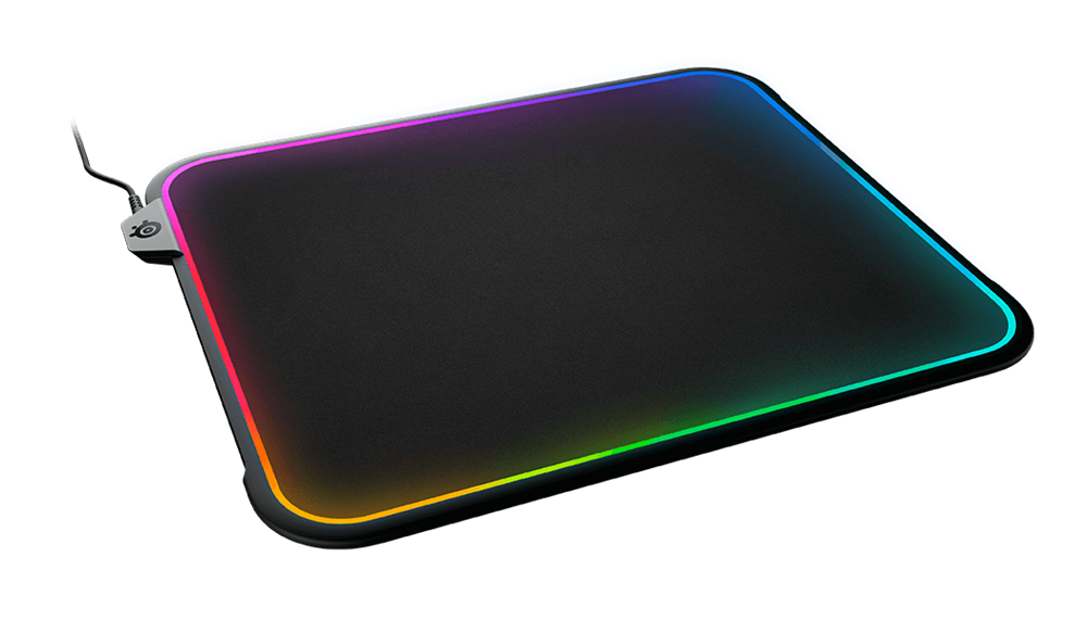 SteelSeries QCK Prism RGB Cloth Medium világító gamer egérpad