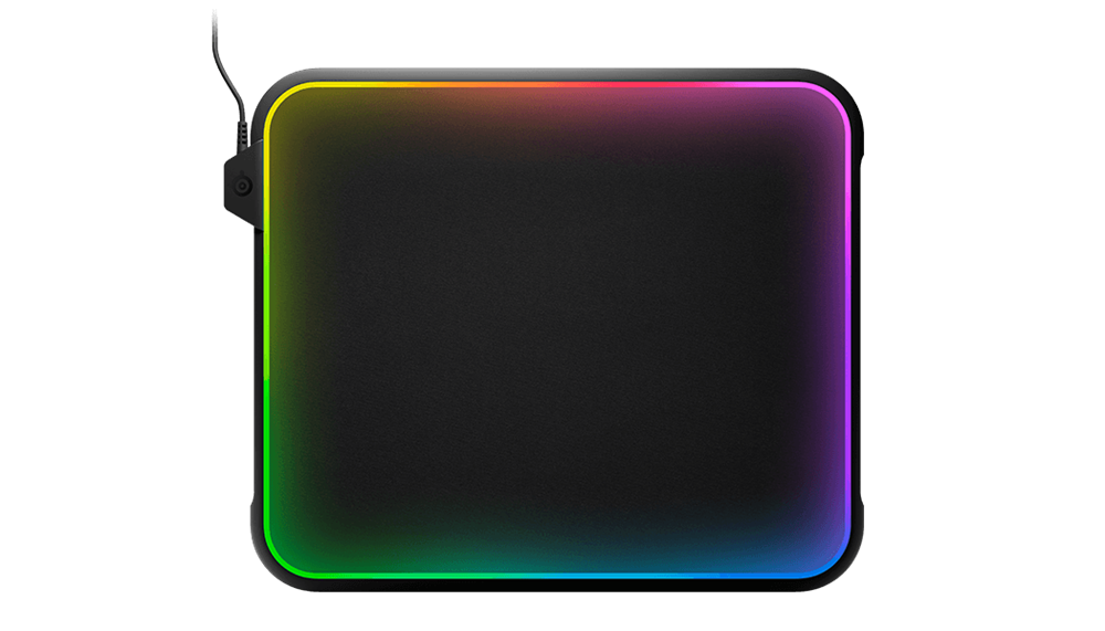 SteelSeries QCK Prism RGB Cloth Medium világító gamer egérpad