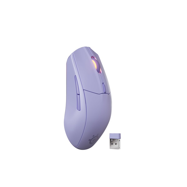 SteelSeries Rival 3 Gen 2 vezeték nélküli lila gamer egér