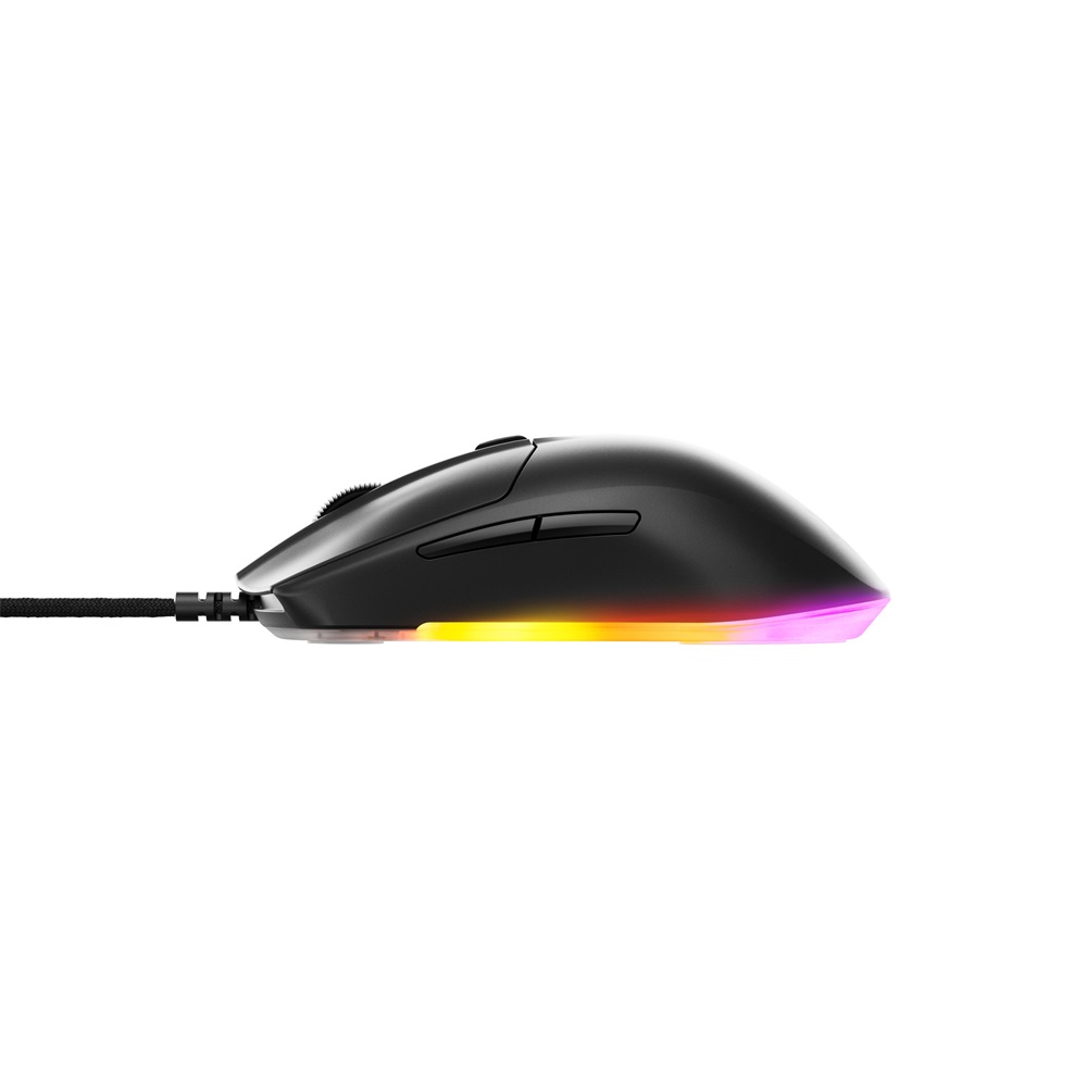 SteelSeries Rival 3 Gen 2 vezetékes fekete gamer egér