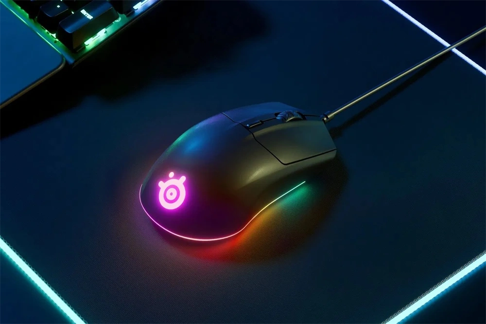 SteelSeries Rival 3 fekete optikai gamer egér
