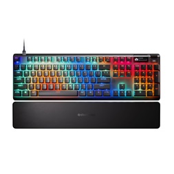 Steelseries 64661 Apex Pro Gen 3 UK fekete gamer billentyűzet