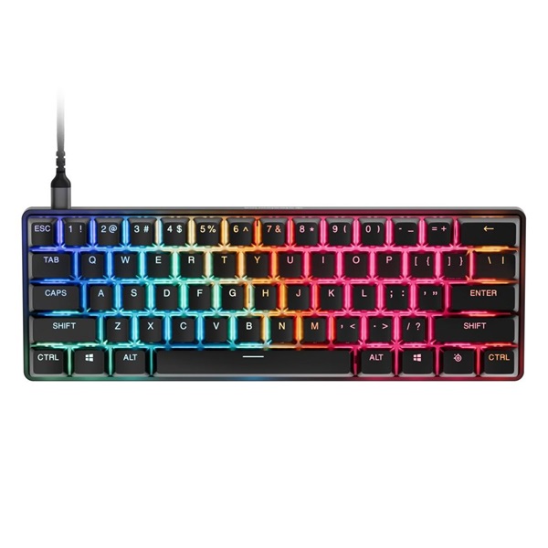 Steelseries 64914 Apex Pro Mini Gen 3 UK fekete gamer billentyűzet