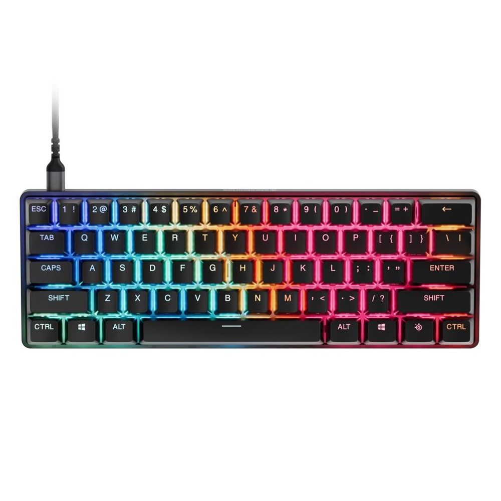 Steelseries 64914 Apex Pro Mini Gen 3 UK fekete gamer billentyűzet