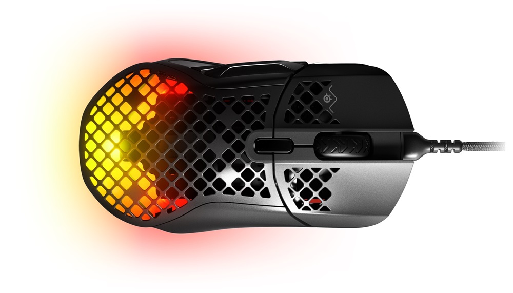 Steelseries Aerox 5 vezetékes fekete gamer egér