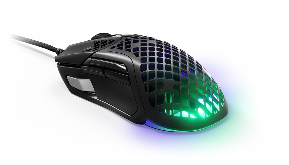 Steelseries Aerox 5 vezetékes fekete gamer egér