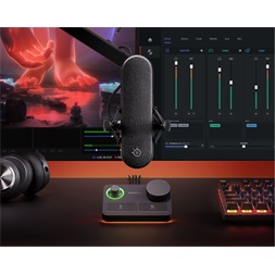 Steelseries Alias Pro fekete mikrofon