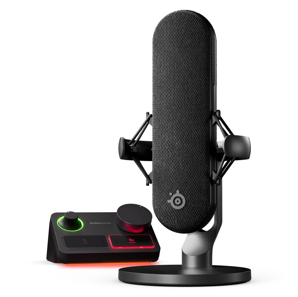 Steelseries Alias Pro fekete mikrofon