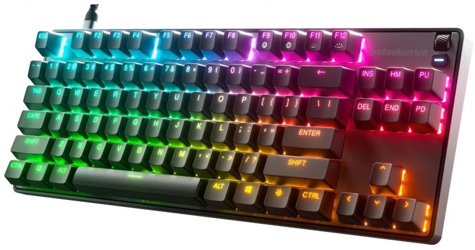 Steelseries Apex 9 TKL USB ENG Linear OptiPoint Optical gamer optikai billentyűzet