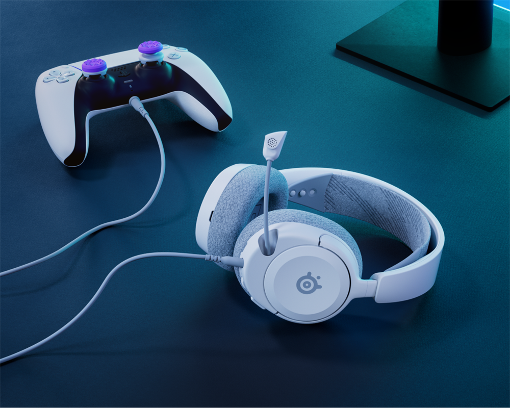 Steelseries Arctis Nova 1P fehér gamer headset