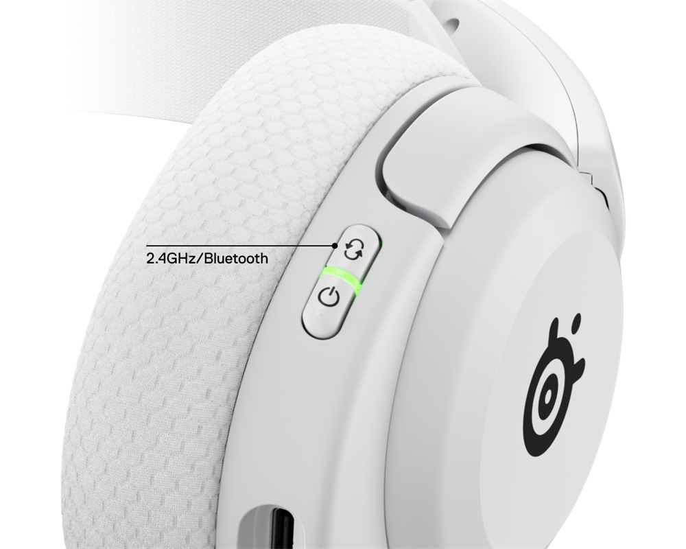 Steelseries Arctis Nova 5P Wireless Bluetooth Gaming fehér headset