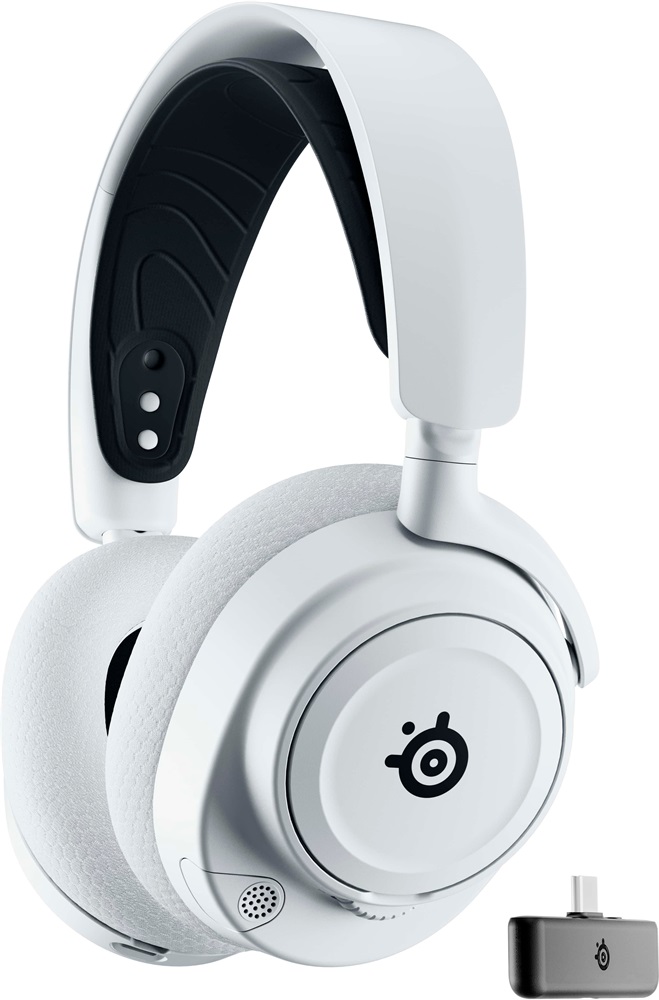 Steelseries Arctis Nova 7X vezeték nélküli fehér gamer fejhallgató