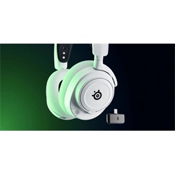 Steelseries Arctis Nova 7X vezeték nélküli fehér gamer fejhallgató