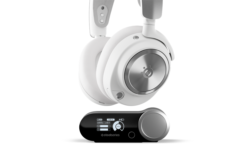 Steelseries Arctis Nova Pro Wireless Bluetooth Gaming fehér headset