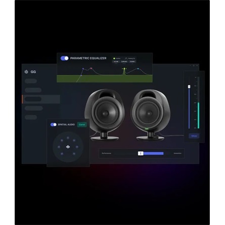 Steelseries Arena 3 fekete hangszóró