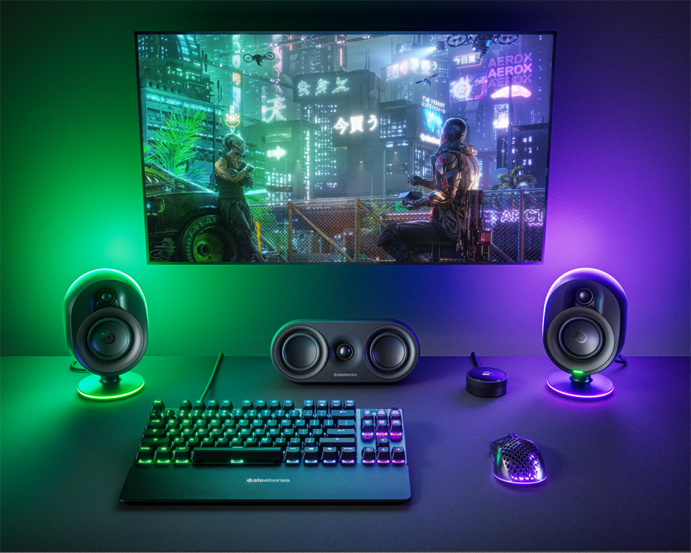 Steelseries Arena 9 5.1 fekete hangszóró