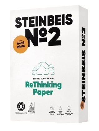 Steinbeis No.2 Recycled A4 80g 500lap újrahasznosított másolópapír (Újszerű)