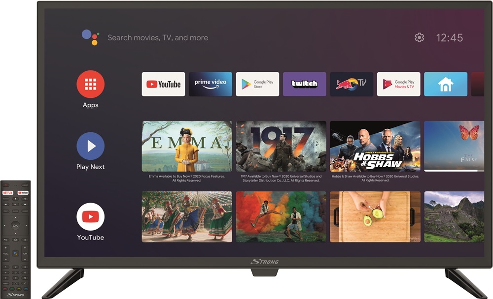 Strong 32" SRT32HC4433 HD Ready Android Smart LED TV (Újracsomagolt)