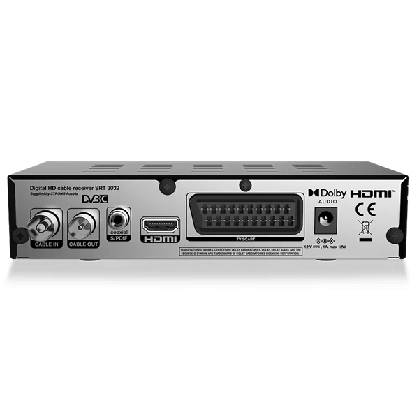 Strong SRT3032 HD kábel vevőkészülék / Set-Top-Box