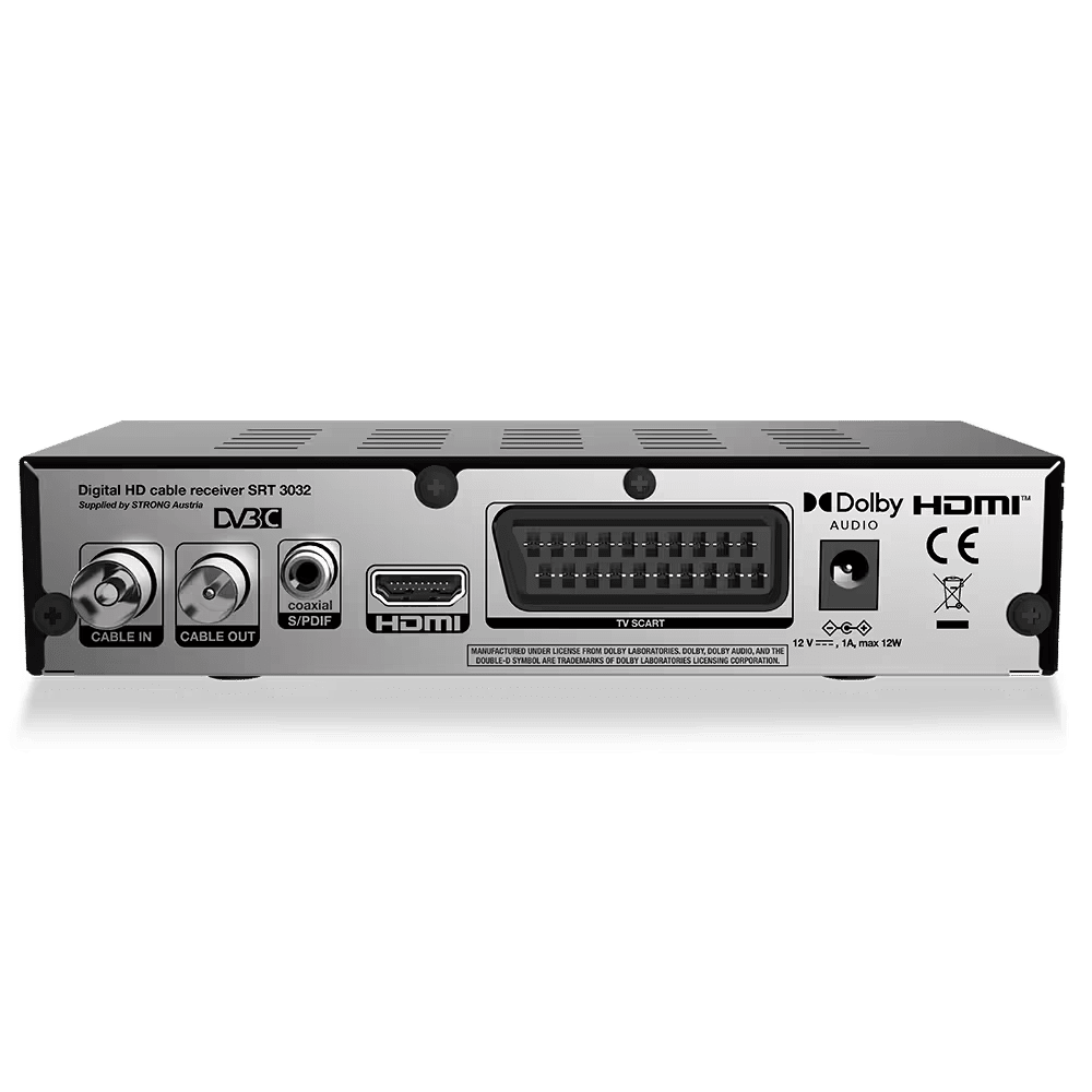 Strong SRT3032 HD kábel vevőkészülék / Set-Top-Box