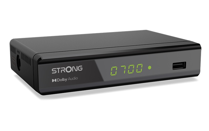 Strong SRT8119 HD DVB-T2 HEVC/H2.265 digitális földfelszíni TV-vevőkészülék