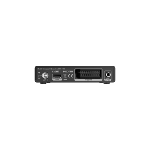 Strong SRT8119 HD DVB-T2 HEVC/H2.265 digitális földfelszíni TV-vevőkészülék