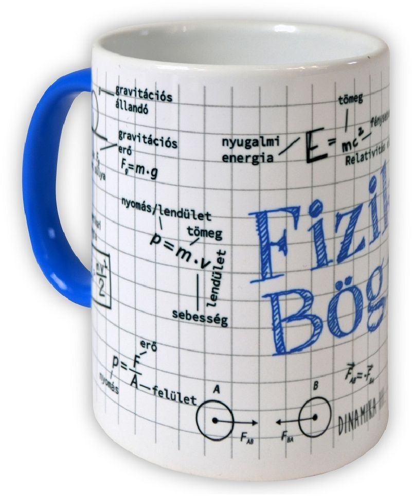 Study fizika 320ml teásbögre